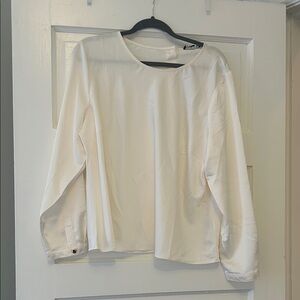 J. Crew Cream Blouse
